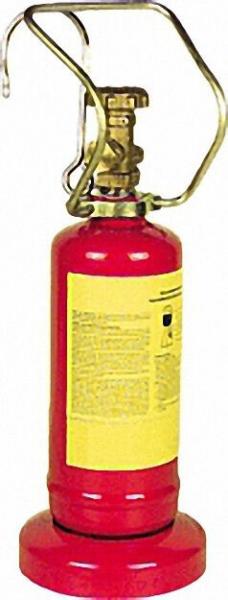 Propan - Leichtstahlflasche mit Flaschenventil u. Standfuß Kleinstflasche 0, 5 kg (leer)
