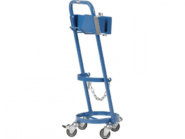 Gasflaschenroller fetra® 51162, Tragkraft 80kg