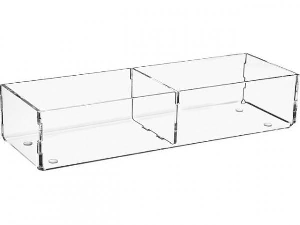 Sortierbox aus Plexiglas transparent 240x80x50mm 9315620