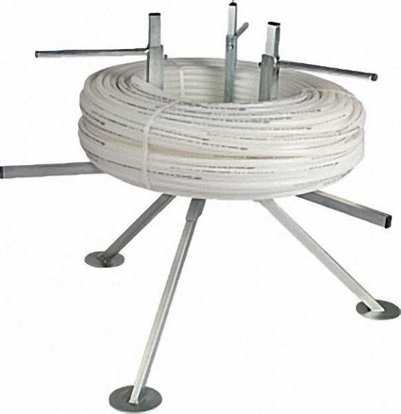 Rohrhaspel Dreibein, 4-armig bis 600m PE-Rohre
