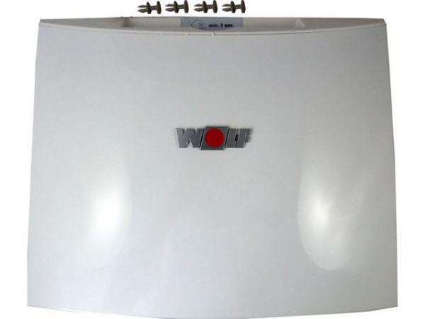 WOLF 8907810 Designelement oben komplett, Weiß