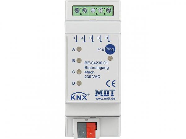 Reiheneinbaugerät MDT 4-fach Binäreingang Eingang 24V AC/DC