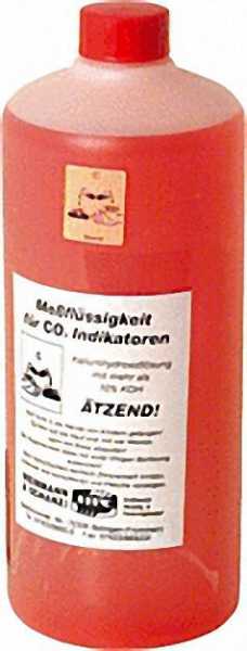 CO2-Messflüssigkeit rot 0-20 % 1 Fl. 1000ml. für 14 Füllung