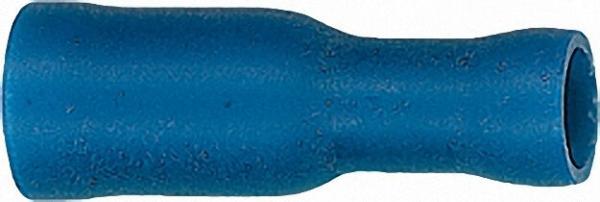 Rundsteckhülse isoliert 2,5mm², 4,0mm Farbe blau, VPE = 100 Stück