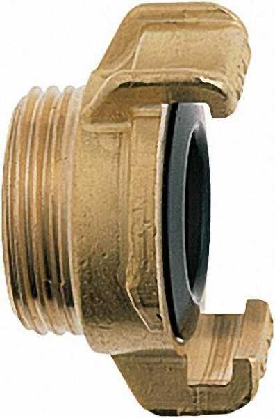 GEKA plus Gewinde-Stück AG 1'', Messing