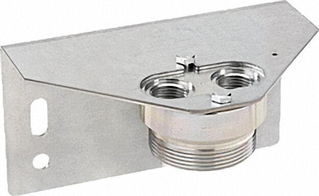 Halterung für 1-Stutzen Gaszähler G2, 5-G4-G6 2''a x 1/2''i, 180° dreh Halterung für 1-Stutzen Gaszähler G2, 5-G4-G6 2''a x 1/2''i, 180° dreh