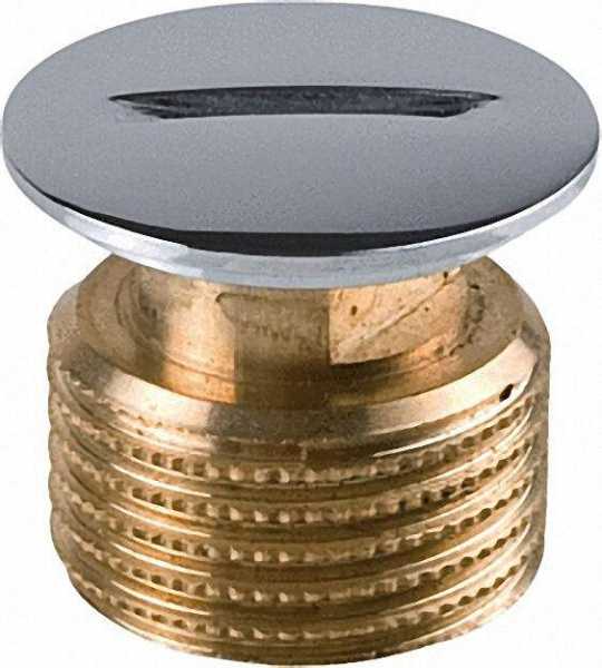 Blindstopfen 1/2'' Verchromt