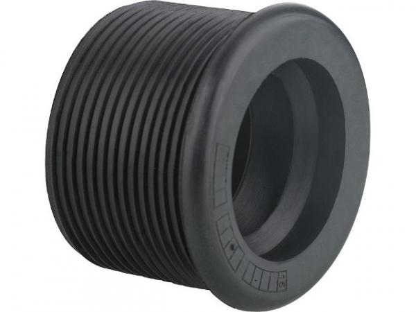 VALSIR Gummi-Nippel schwarz für Siphonrohr 44x32mm DN32