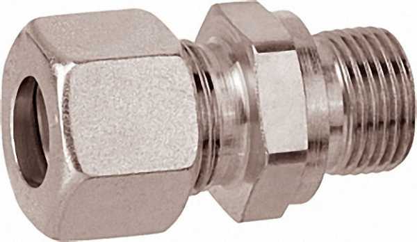 Schneidring - Verschraubung GEV 6mm x R 1/4'' zylindrisch