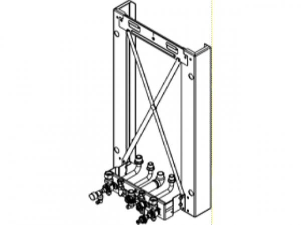 Viessmann Montagerahmen Kombi AP EU/CH ZK04922 ZK04922