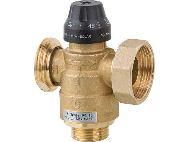 Thermisches Mischventil zu EasyflowFresh 1 1 bis 20 l/min, kvs 2,5 Thermisches Mischventil zu EasyflowFresh 1 1 bis 20 l/min, kvs 2,5