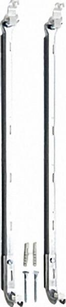 Universal Kombikonsole 2 Stück für Bauhöhe 300 - 600mm inklusive Schrauben und Dübel
