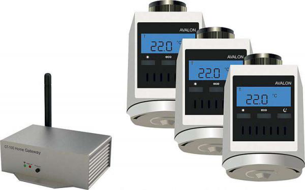 Blossom-ic CTS-3559 Avalon Tres Heizkörperregler-Set