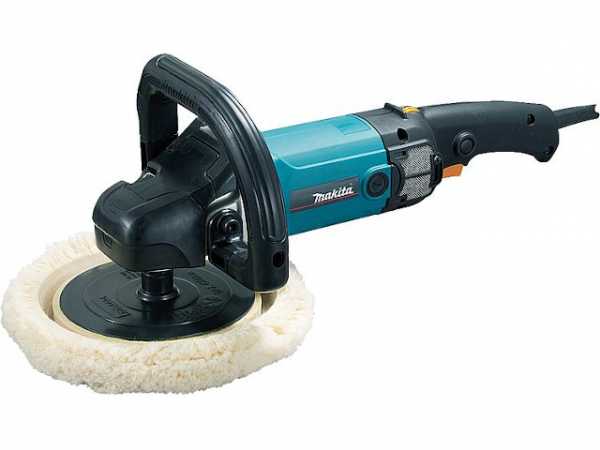 Polierer MAKITA 9237CB mit 1200 Watt und Ø 180 mm