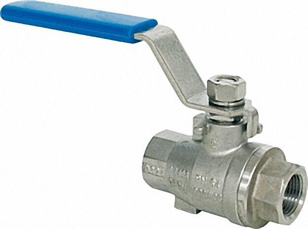 Edelstahl-kugelhahn voller Durchgang, 3/4'' Kugel Edelstahl Edelstahl-kugelhahn voller Durchgang, 3/4'' Kugel Edelstahl