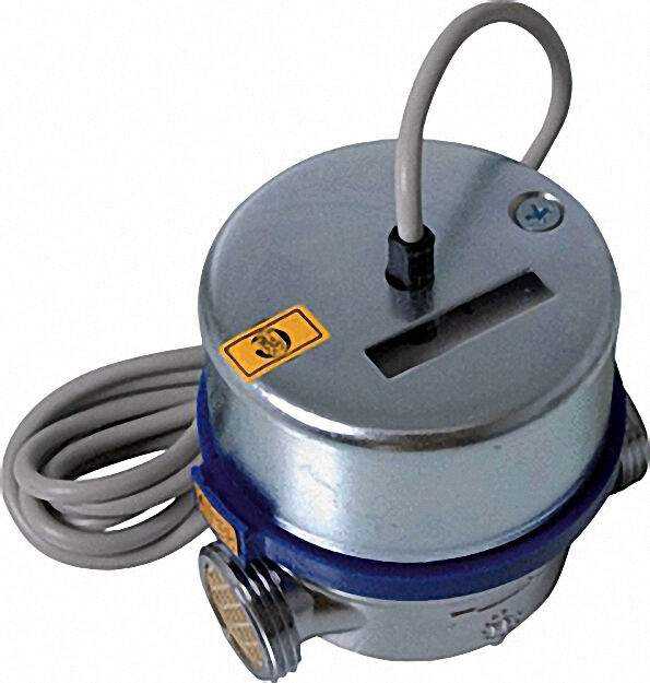 AP Wasserzähler Reedkontakt kalt Qn 1,5 m3/h=max 3m3/h 110mm be AP Wasserzähler Reedkontakt kalt Qn 1,5 m3/h=max 3m3/h 110mm be