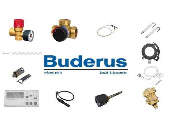 Buderus 8718700637 Verbrennungsluftrohr Rohr RLU 150x120x0,6