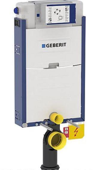 GEBERIT Kombifix Element für Wand-WC 112cm, mit Omega UP-SPK 12cm Bet. vorne/oben
