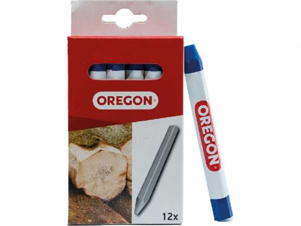 Signierkreide Oregon blau, Länge 120mm, D 12mm VPE 12 Stück