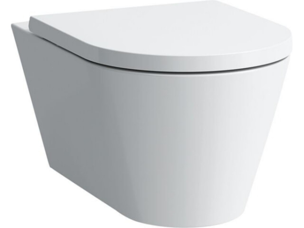 Combi-Pack Laufen Kartell Wand-Tiefspül-WC, weiß, spülrandlos, WC-Sitz Softclose