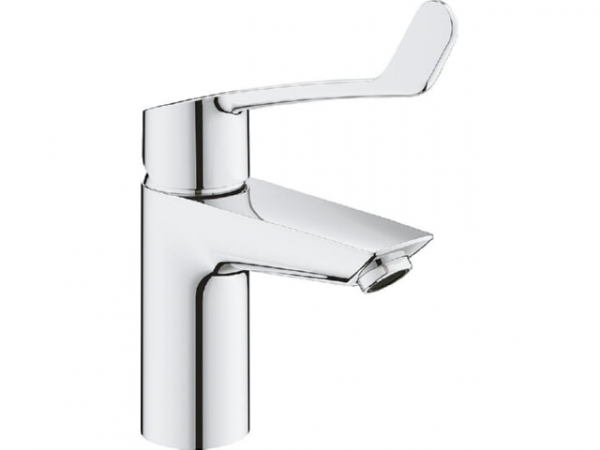 Waschtischmischer Grohe Euosmart S-Size , chrom mit Push-open Ablauf langer Hebel