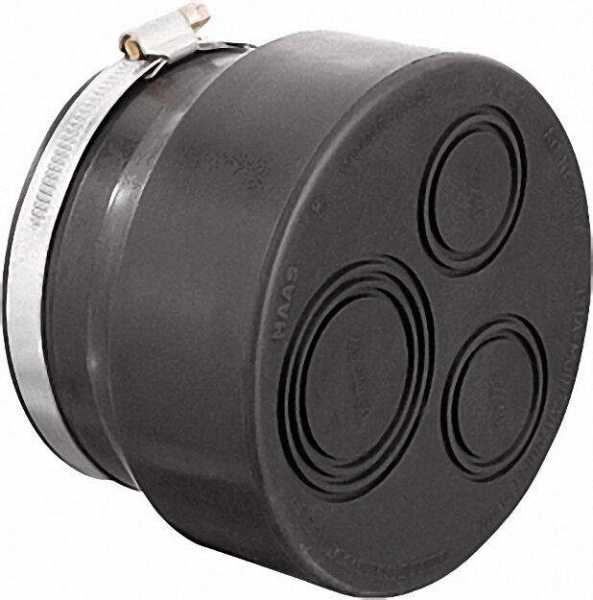 VALSIR Multi AnschlussMuffe mit passender Schlauchklemme DN 100