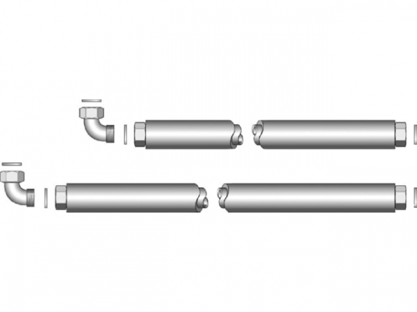 Buderus 7095484 Verrohrung HK N-Flex GB172/U152/U154 für SU160/300