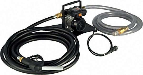 Heizölförderpumpen-Set inklusive Saugschlauch 5m, Zapfpistole, Druckschlauch 10m