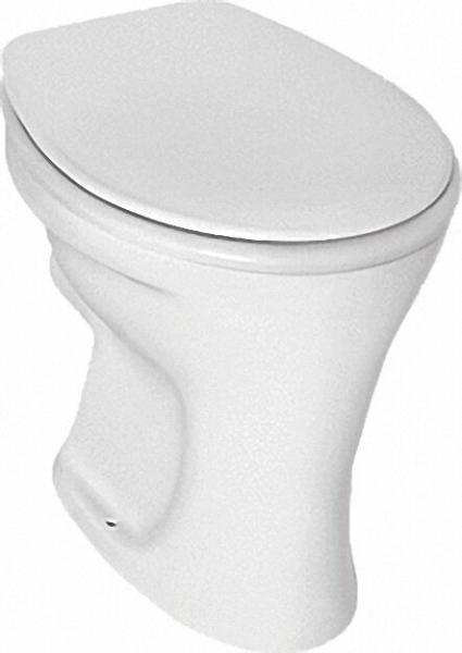 EVENES Eurovit Standflachspülklosett (Abgang aussen waagerecht) BxTxH= 355x475x390mm