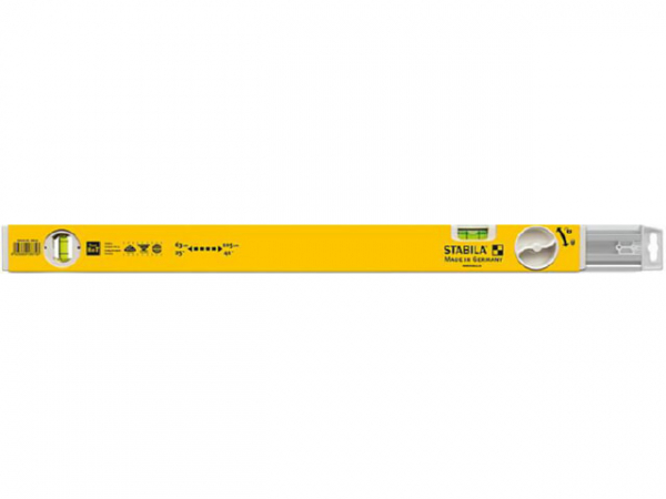Teleskop-Wasserwaage Stabila Type 80 T, 63–105 cm