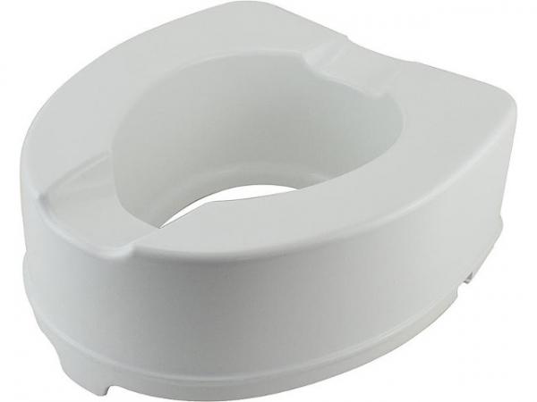 WC-Aufsatz Elga ohne Deckel, aus PP, weiß Höhe 140mm