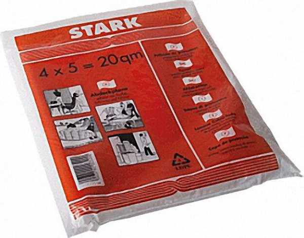 LDPE-Abdeckplane ''Stark'' ca. 30 my 4 x 2, 5 m