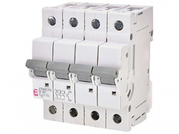 ETI Leitungsschutzschalter ETIMAT P10 3-polig + N, 10kA, B40, REG