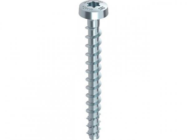 Betonschraube MULTI-MONTI plus Halbrundkopf, d=7,5x40mm, VPE 100 Stück