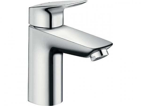 Waschtischmischer Hansgrohe 100 Logis, mit Ablaufgarnitur, chrom