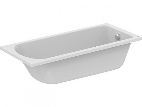 Badewanne Körperform aus Acryl, weiß, BxTxH:1700x750x465mm, Inhalt 250l