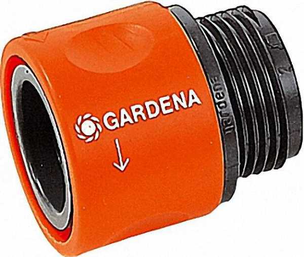 GARDENA Übergangs-Schlauch-Stück mit 3/4'' Außengewinde
