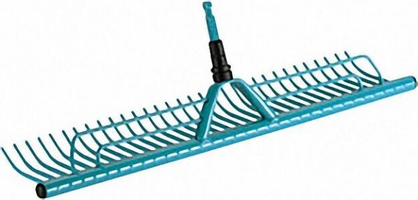 GARDENA Combisystem-Rasenrechen 73cm breit mit Grasfangvorrichtung