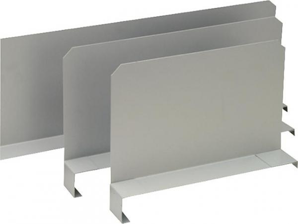Fachteiler für Regale,frei ver- stellbar,für Stahlfachböden TxH:600x200mm