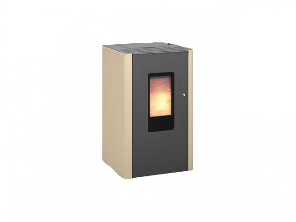 Buderus Pellet-Primärofen, Jack SX air+, 2-6 kW, Steuerung S4, Stahl black/sahara, 7736602208