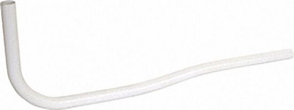 Spülrohr Kunststoff weiß 45mm gekröpft für Drucksp. 3/4'' Duchm,26mm x 700mm lang