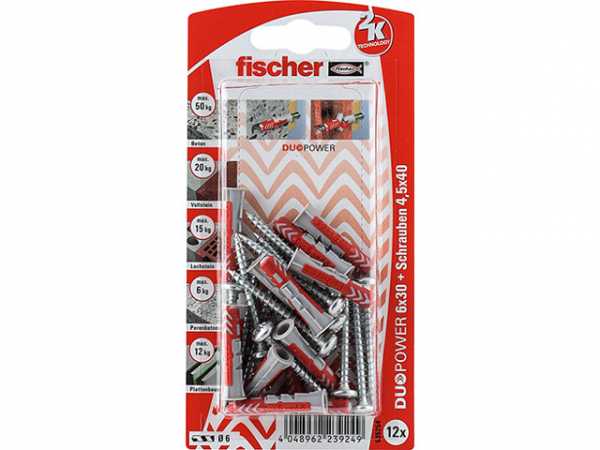 Fischer DuoPower 6x30 S PH, 535254 SB-Programm