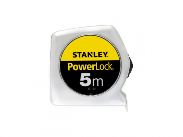 Stanley Bandmaß Powerlock Kunststoff 5m/19mm 0-33-194