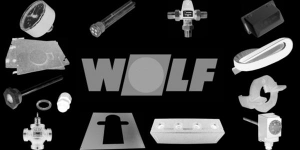 WOLF 2651120 Bausatz verstellbare Wandkonsole ausEdelstahl D 150