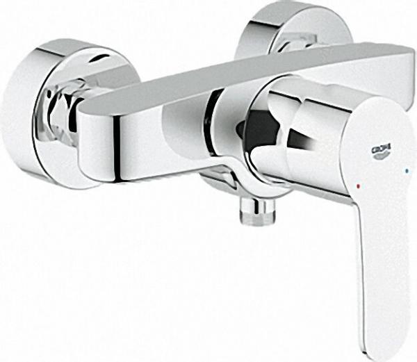 GROHE Brausebatterie Eurostyle C Wandmontage eigensicher chrom