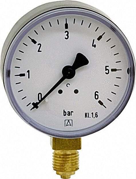 Manometer 0-10 bar 63mm f G 1/4'' Manometer 0-10 bar 63mm f G 1/4''