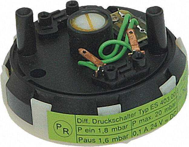 Differenzdruckschalter für ZSBR/ZWBR Junkers Nr.: 8 717 406 058 Differenzdruckschalter für ZSBR/ZWBR Junkers Nr.: 8 717 406 058