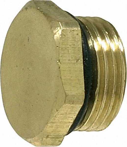 SCHLÖSSER Entleerungsstopfen mit O-Ring Oberfläche: Messing 1836 3/8''
