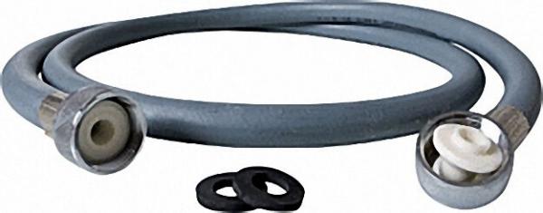 Anschluss-Schlauch 3/8'', innen D 10mm 1, 5 Meter Wandstärke: 3,5mm/ grau