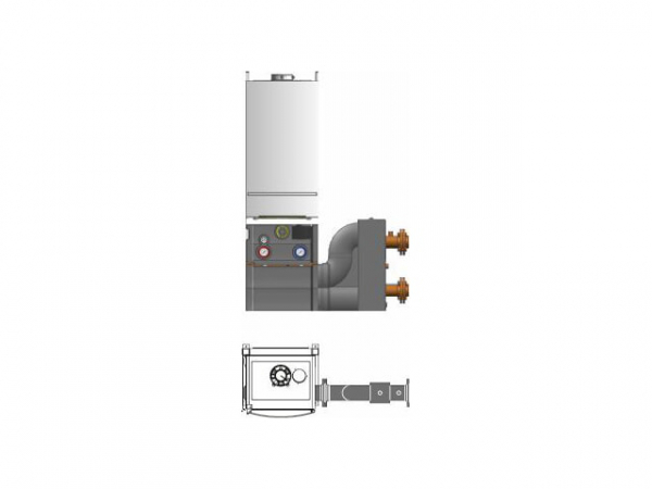 Buderus 7736700544 TL1 Kaskaden-Unit mit Weiche+Islolierung